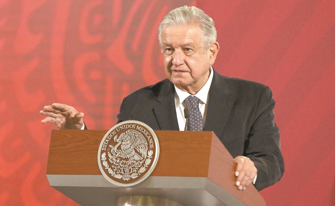 El presidente Andrés Manuel López Obrador dijo que el CNI no espía, sino que protege al pueblo. Foto: Carlos Mejía. EL UNIVERSAL
