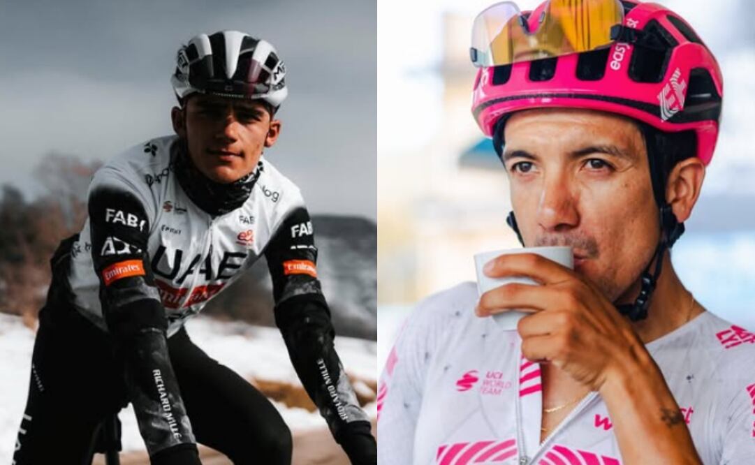 FOTO: ESPECIAL . El ecuatoriano Richard Carapaz lanza nuevo ataque sobre Isaac del Toro; "Fue vergonzoso"