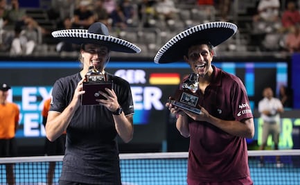 Alexander Zverev y Marcelo Melo se coronan como campeones en dobles del Abierto Mexicano de Tenis