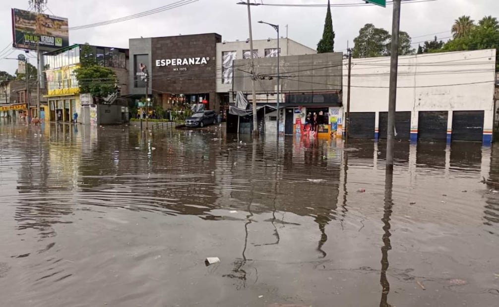 Lluvias afectan 16 alcaldías de la CDMX. Foto: Especiales
