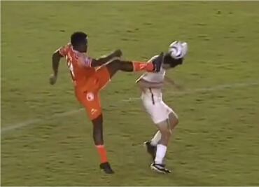 VIDEO: Joao Maleck y su brutal patada en el rostro de un rival en la Liga de Expansión