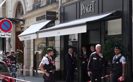 Asaltan joyería Piaget en París; se llevan botín de hasta 16.5 millones de dólares