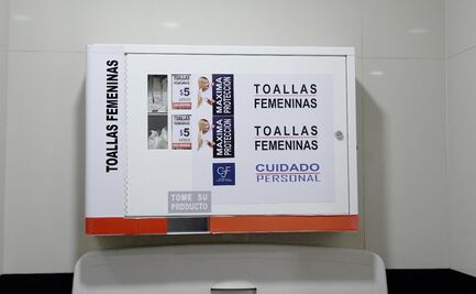 Instalan despachadores de toallas femeninas en sedes del Poder Judicial
