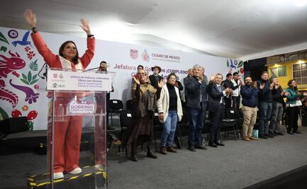 Clara Brugada entrega nuevas obras en Pedregal de Santo Domingo, Coyoacán; resalta instalación de casi 3 mil luminarias