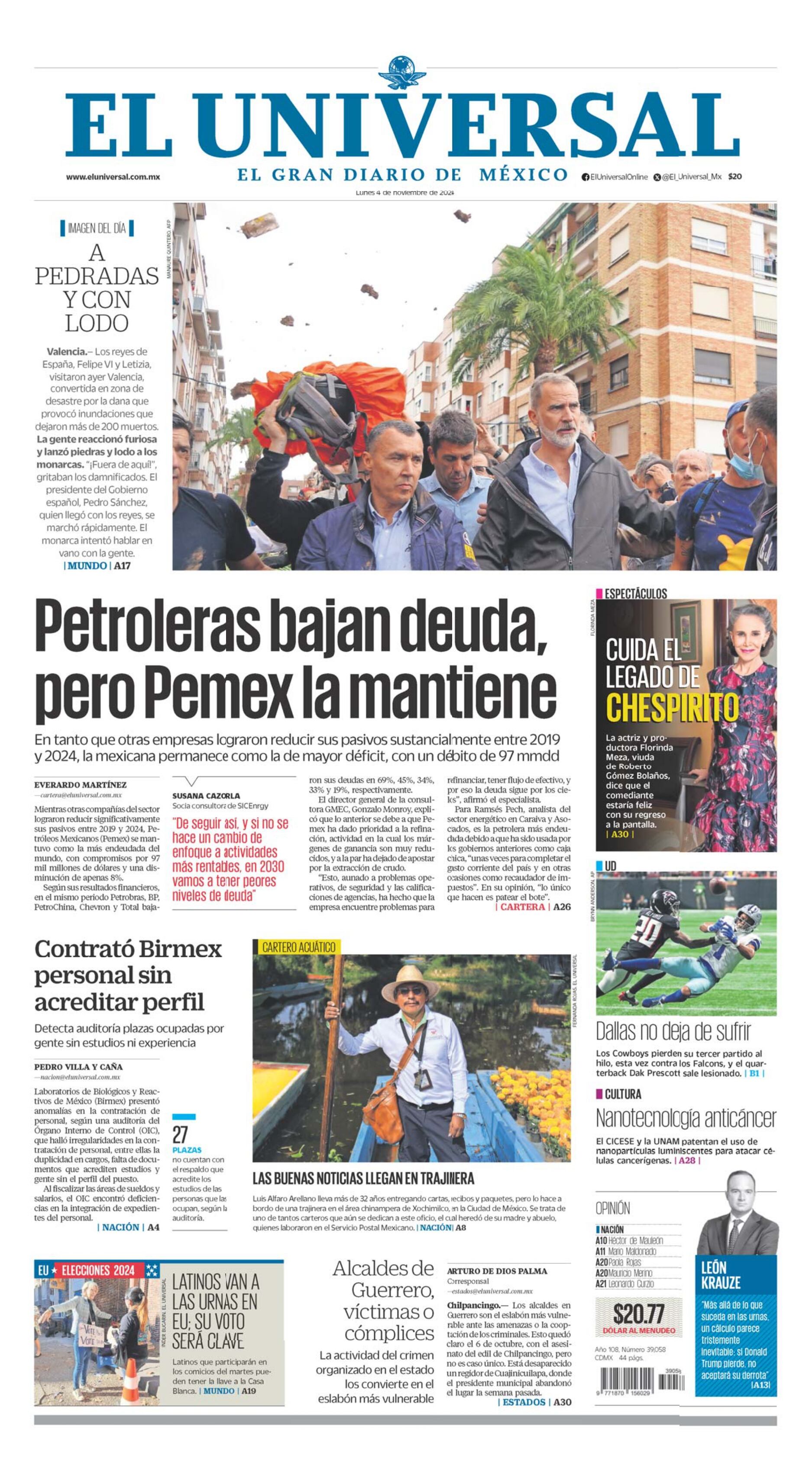 Portada impresa