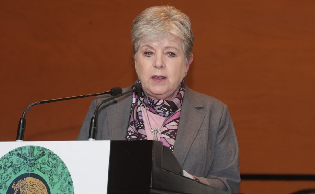 La titular de Semarnat, Alicia Bárcena, durante su comparecencia ante la Cámara de Diputados este lunes 6 de octubre de 2025. Foto: Especial