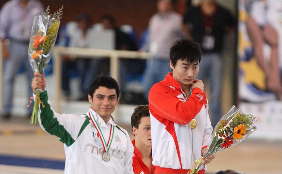 Yahel Castillo Serie Mundial de Clavados FINA/CONADE 2009. Foto: EFE