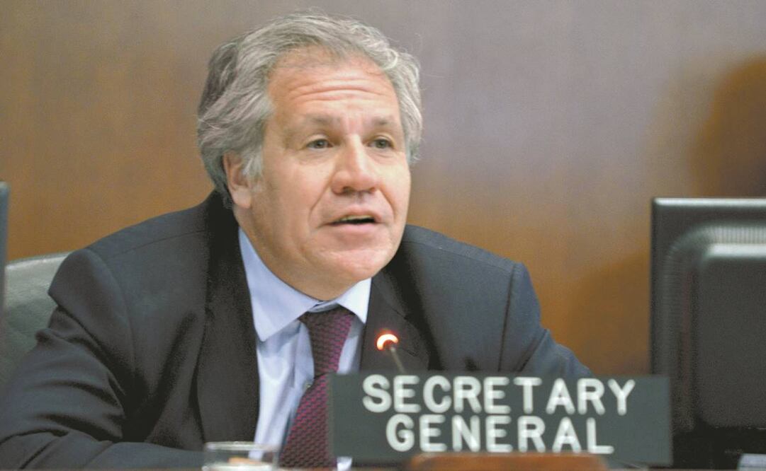 La gestión de Luis Almagro al frente de la OEA ha sido de las peores, aseguró hace unos días Marcelo Ebrard. Foto: Archivo/ El Universal.