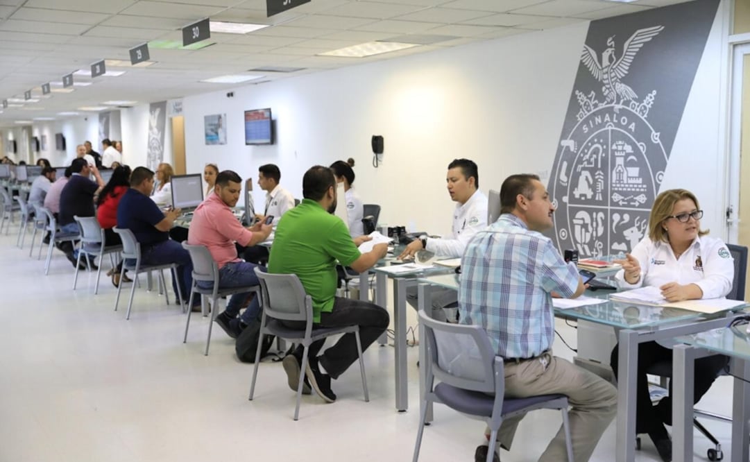 Oficinas de recaudación en Sinaloa (Foto: cortesía del Gobierno del Estado)
