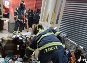 Bomberos sofocan incendio en el Centro Histórico; van 4 en la zona en un mes