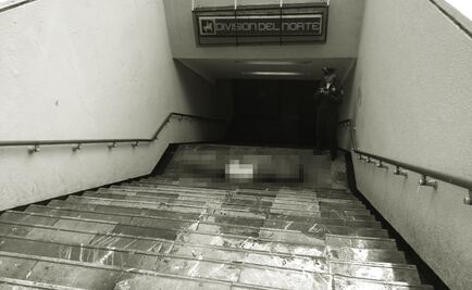 Investigan homicidio fuera de metro División del Norte
