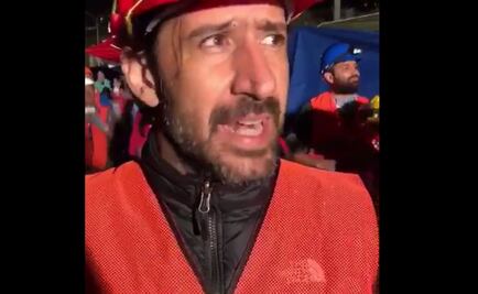 José María Yázpik pide herramientas para edificio colapsado en Álvaro Obregón