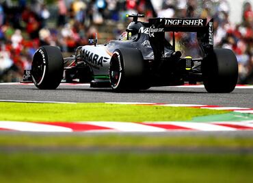 “Checo” Pérez saldrá noveno en el GP de Japón