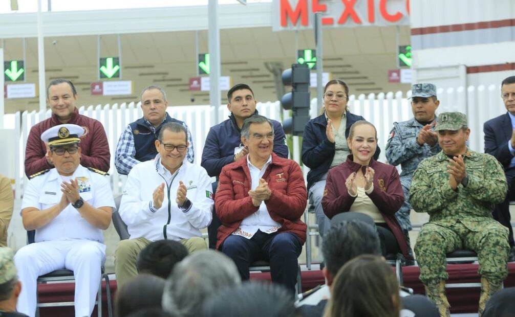 El gobernador Américo Villarreal da el banderazo del Operativo Especial Invierno 2025 del Programa "Héroes Paisanos". Foto: Especial