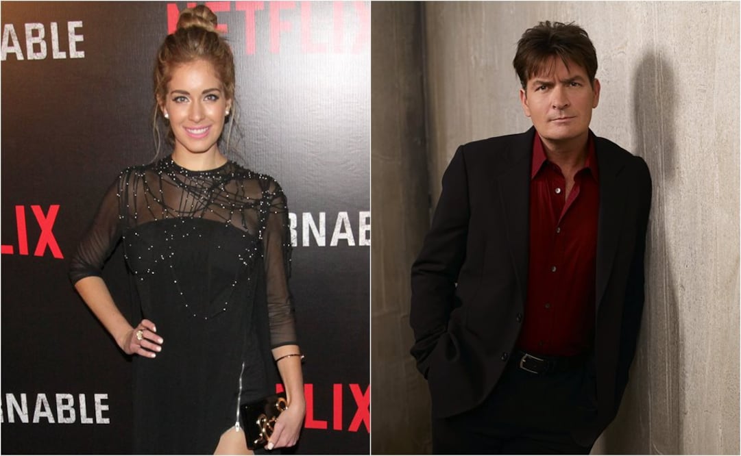 Carmen Aub publicó fotos íntimas y Sheen reveló que es portador de VIH Foto:Archivo