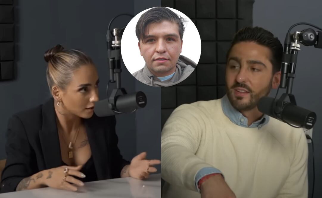 En el podcast de Luis "Potro" Caballero, Leslie Gallardo reveló que Fofo Márquez sacó un arma de fuego durante una fiesta del reality show. Foto: YouTube / Archivo EL UNIVERSAL