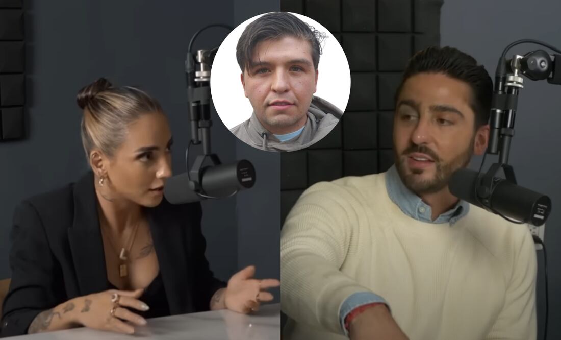 En el podcast de Luis "Potro" Caballero, Leslie Gallardo reveló que Fofo Márquez sacó un arma de fuego durante una fiesta del reality show. Foto: YouTube / Archivo EL UNIVERSAL