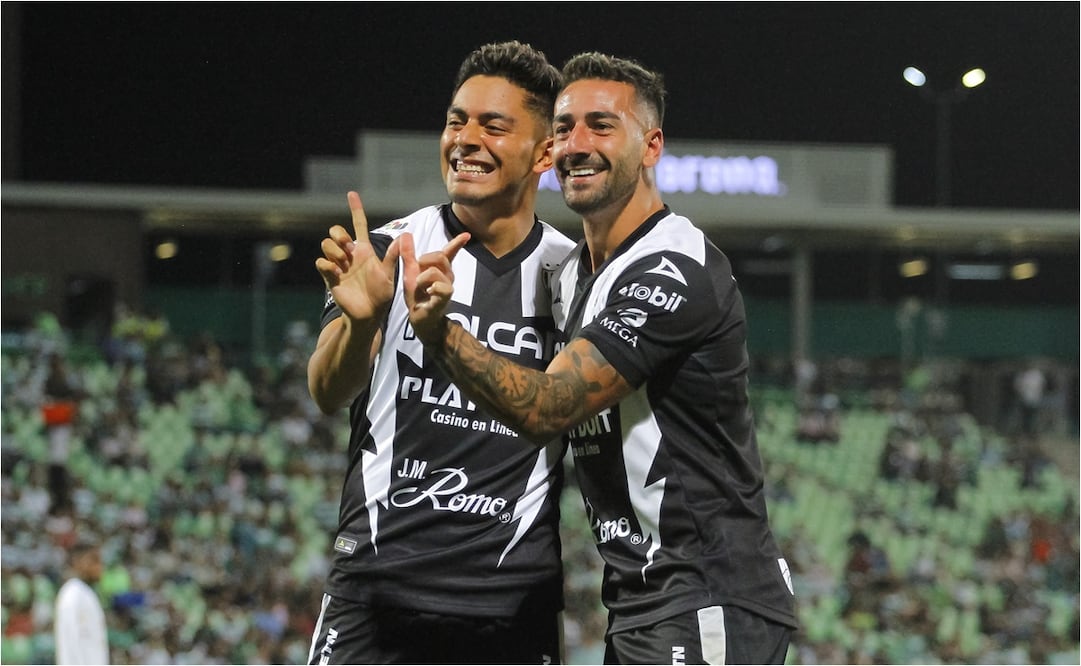 Necaxa gana y golea a Santos