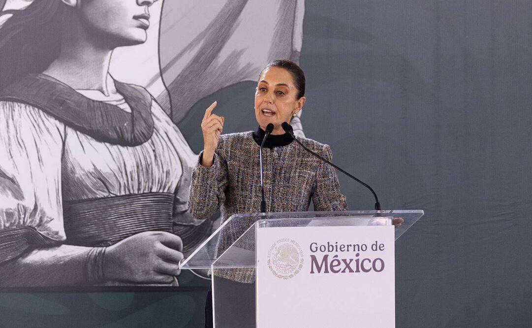 La presidenta Claudia Sheinbaum Pardo encabezó el evento Programas del Bienestar, en Panotla, Tlaxcala, este 29 de diciembre del 2024. Foto Hugo Salvador / EL UNIVERSAL