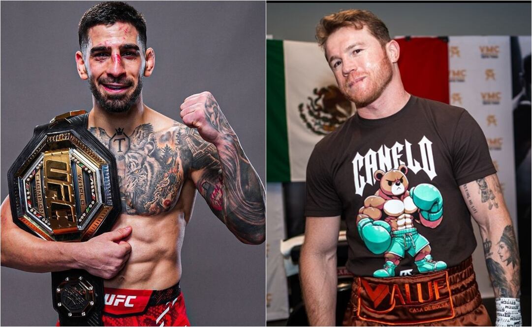 FOTO: ESPECIAL - Ilia Topuria, campeón en la UFC lanza reto a Canelo Álvarez