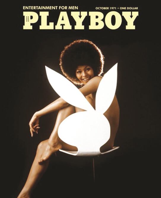 La primera portada con una mujer afro y la de aniversario con Kate Moss (PLAYBOY)