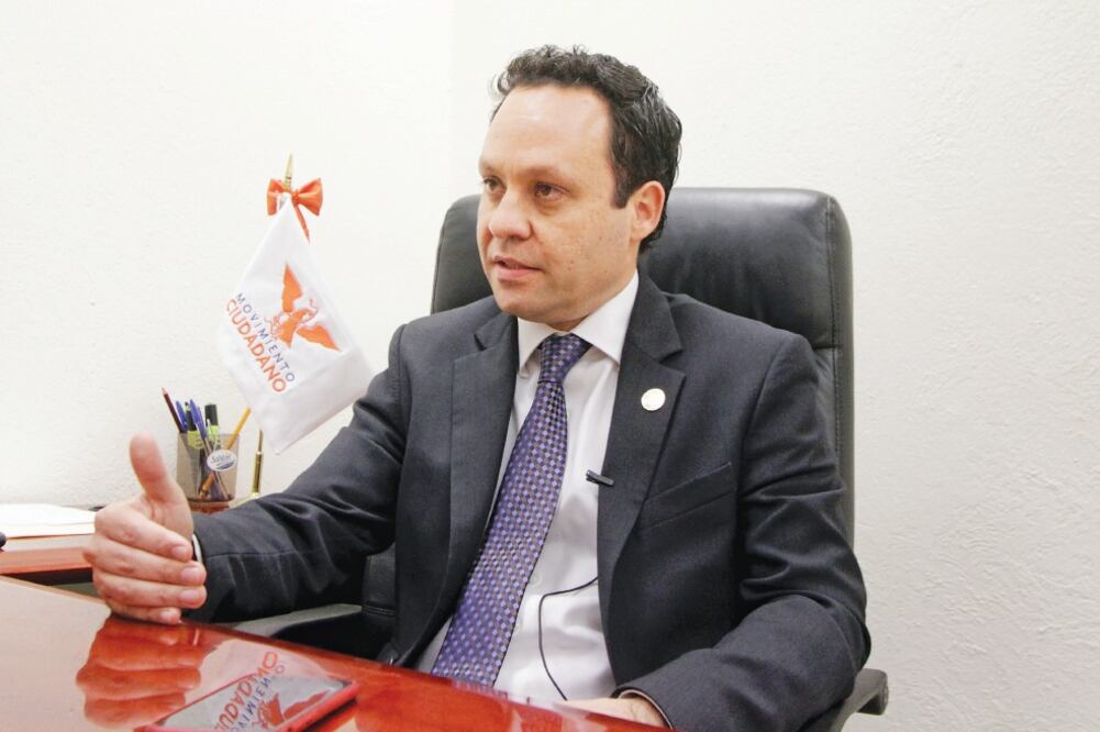 El coordinador de MC en San Lázaro, Clemente Castañeda. Foto: Archivo / EL UNIVERSAL