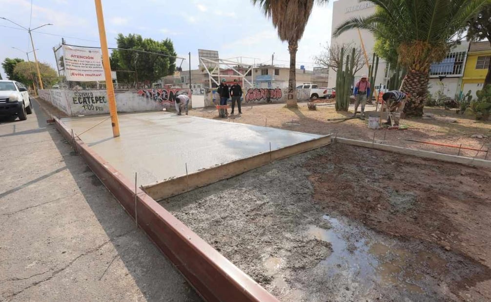 Reencarpetado de la avenida Adolfo López Mateos (R1). 03/06/2026. | Foto: Cortesía Gobierno de Ecatepec.