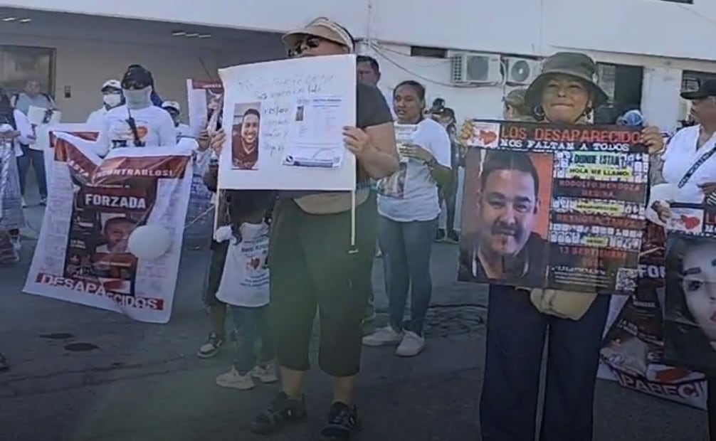 colectivos recuerdan a sus desaparecidos y exigen seguridad. Foto: Especial