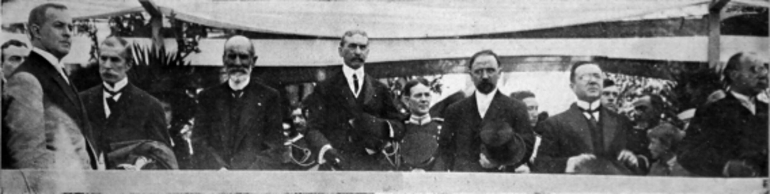 Washington en la capital, símbolo de amistad