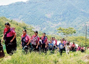 Tzotziles desplazados de Chenalhó, Chiapas, denuncian abandono institucional; piden entrega de ayuda humanitaria