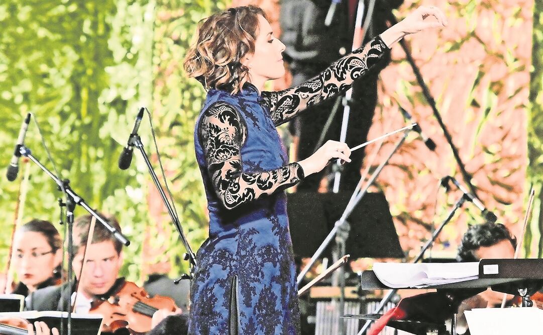 Alondra de la Parra logrará reunir por primera vez a los músicos, de al menos 14 nacionalidades, que integran La Orquesta Imposible. Foto: ARCHIVO EL UNIVERSAL