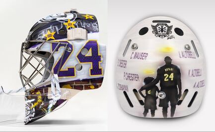 El homenaje de portero de NHL a Kobe Bryant