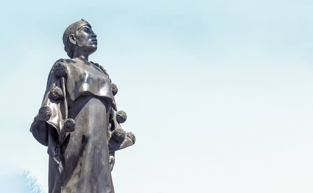 Pieza que representa a Tecuichpo Ixcaxochitzin (Flor Blanca-Flor del Señor Moctezumam). Foto: Santiago Cadena / EL UNIVERSAL