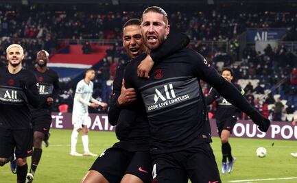 PSG golea al Reims; Sergio Ramos se estrena como goleador