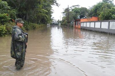 Suspenden clases en tres municipios tras lluvias