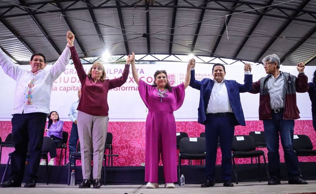 Clara Brugada, jefa de Gobierno electa, afirmó que su administración dará “apoyo total” a las periferias de la Ciudad de México. Foto: Especial