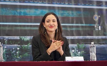 Claudia Curiel aplaude programas sociales durante comparecencia