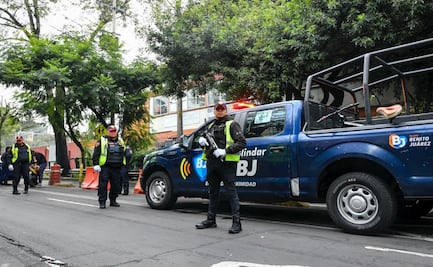 Benito Juárez refuerza seguridad decembrina; despliegan operativo Blindar BJ360° con 217 elementos