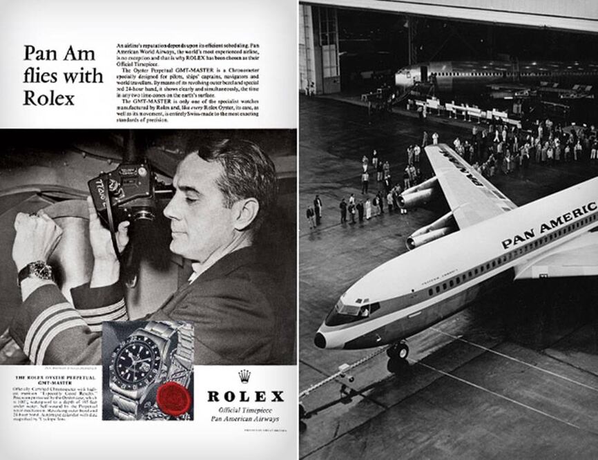Pan American y Rolex