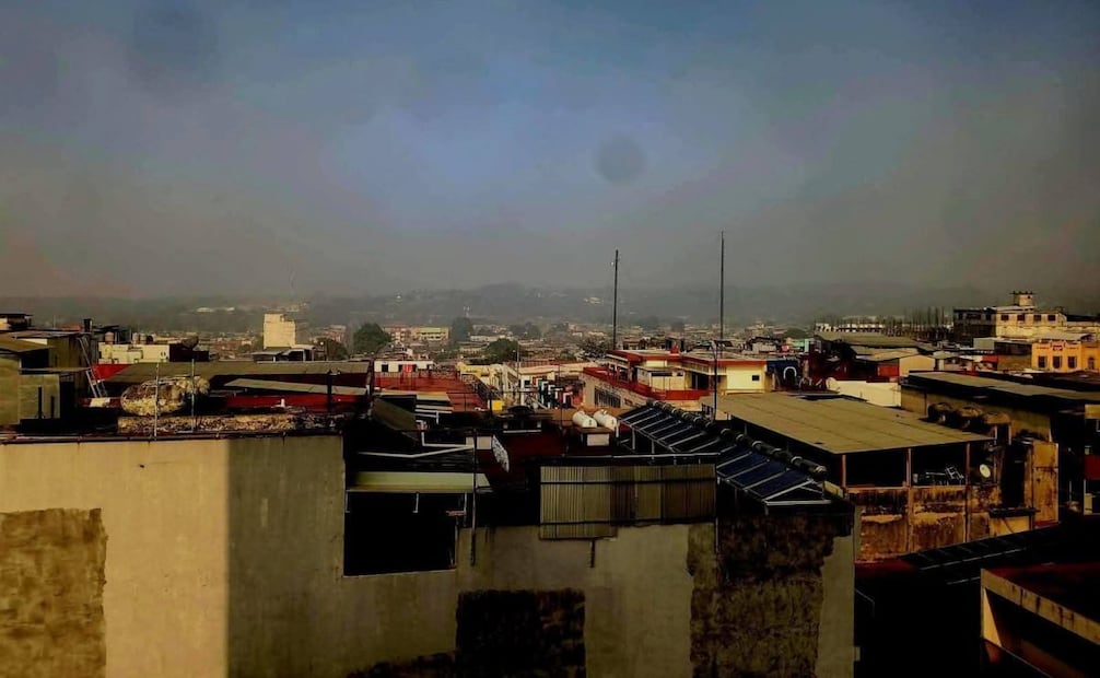 Se incendia tiradero municipal en Tapachula, Chiapas (13/01/2026). Foto: Especial