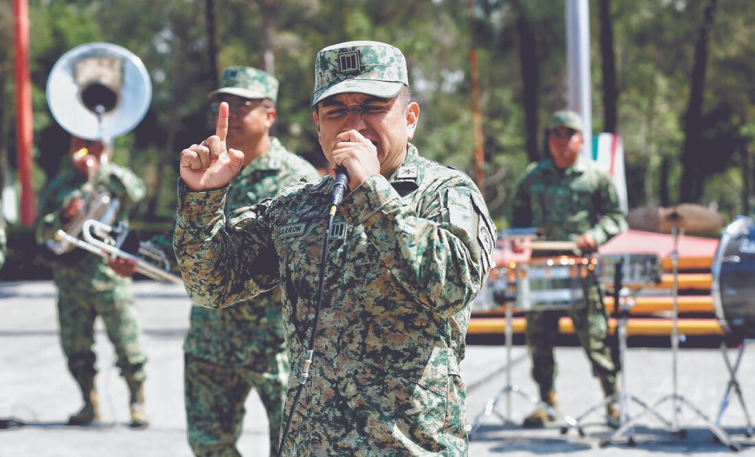 Tamborazos, no balazos. Foto: de Fernanda Rojas. El Universal