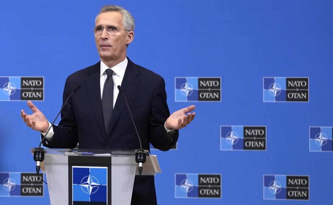 El secretario general de la OTAN, Jens Stoltenberg, dejó claro que, tras 75 años de historia, la alianza "no debe darse por sentada" en un momento en que la guerra de Rusia contra Ucrania "es la mayor crisis de seguridad en generaciones". Foto: AP/Archivo