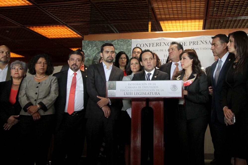 La bancada de Movimiento Ciudadano (Carlos Mejía / EL UNIVERSAL)