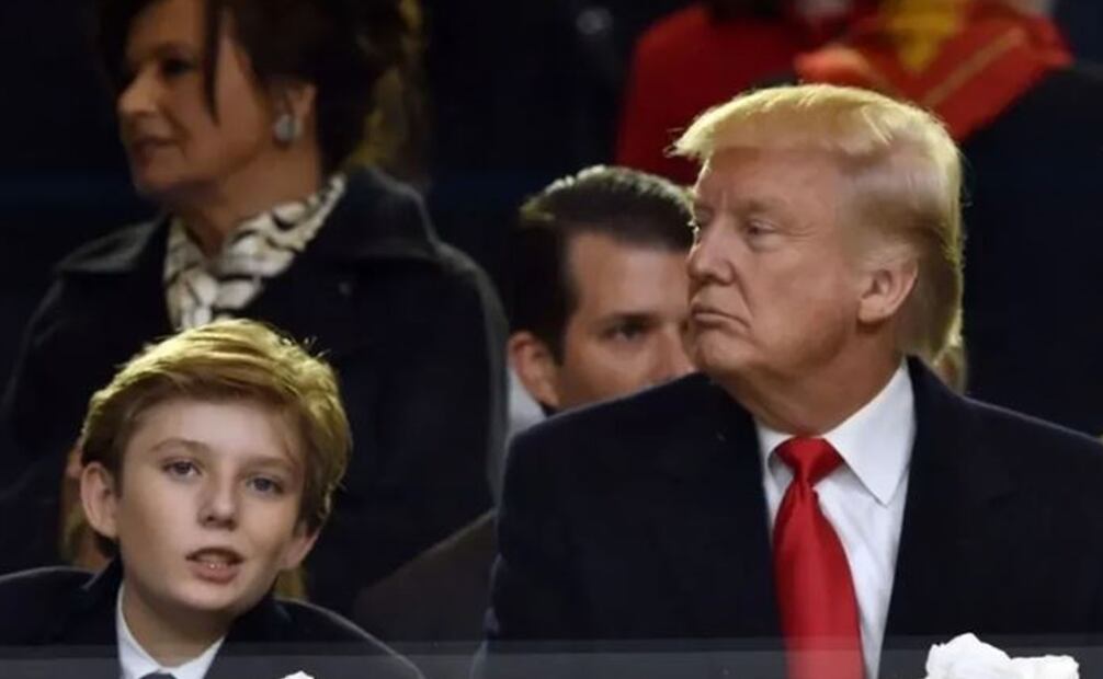 Barron William Trump. Foto: Redes sociales
