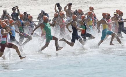 Triatlón mexicano queda fuera de medallas; Crisanto, el número 12