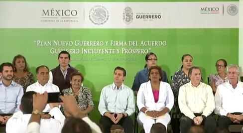 Firma EPN acuerdo de seguridad para Guerrero