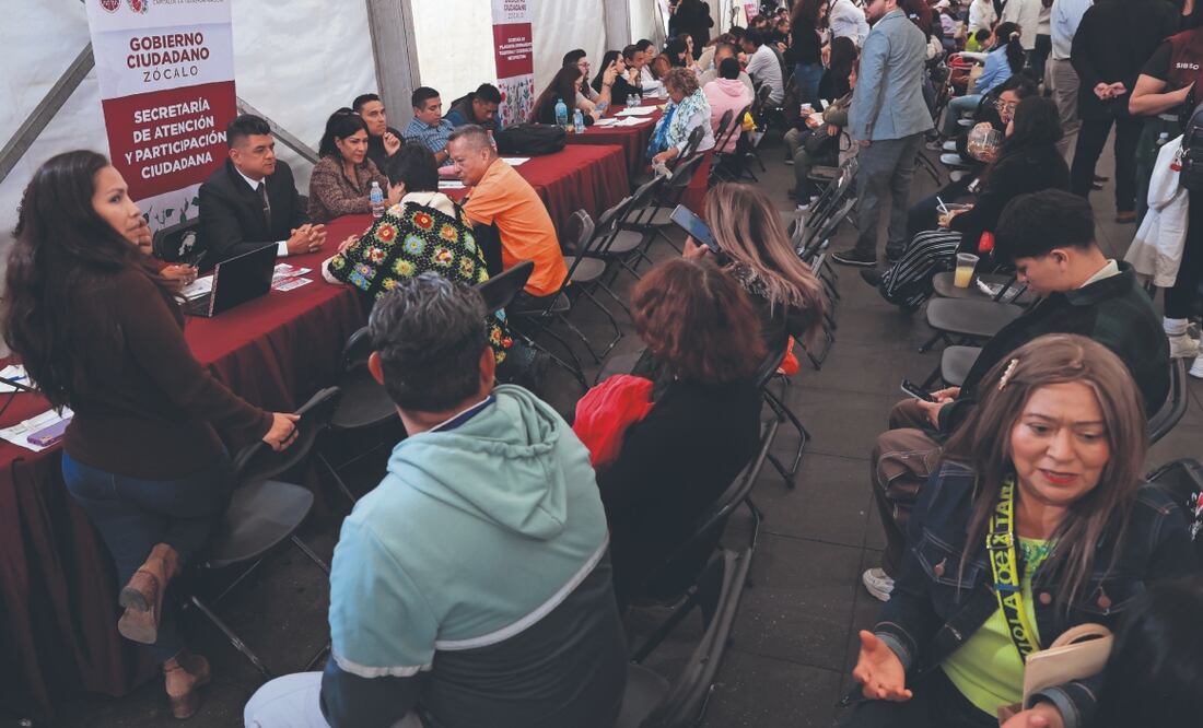 Al Zócalo Ciudadano del martes pasado asistieron mil 660 personas. Foto: de Fernanda Rojas. El Universal
