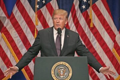 Rusia y China desafían poder de EU: Trump