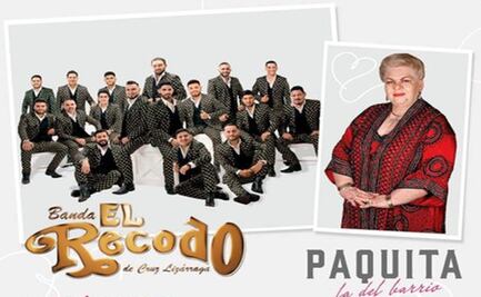 Este sábado celebra el Amor y la Amistad con Paquita la del Barrio y El Recodo en la Cuauhtémoc