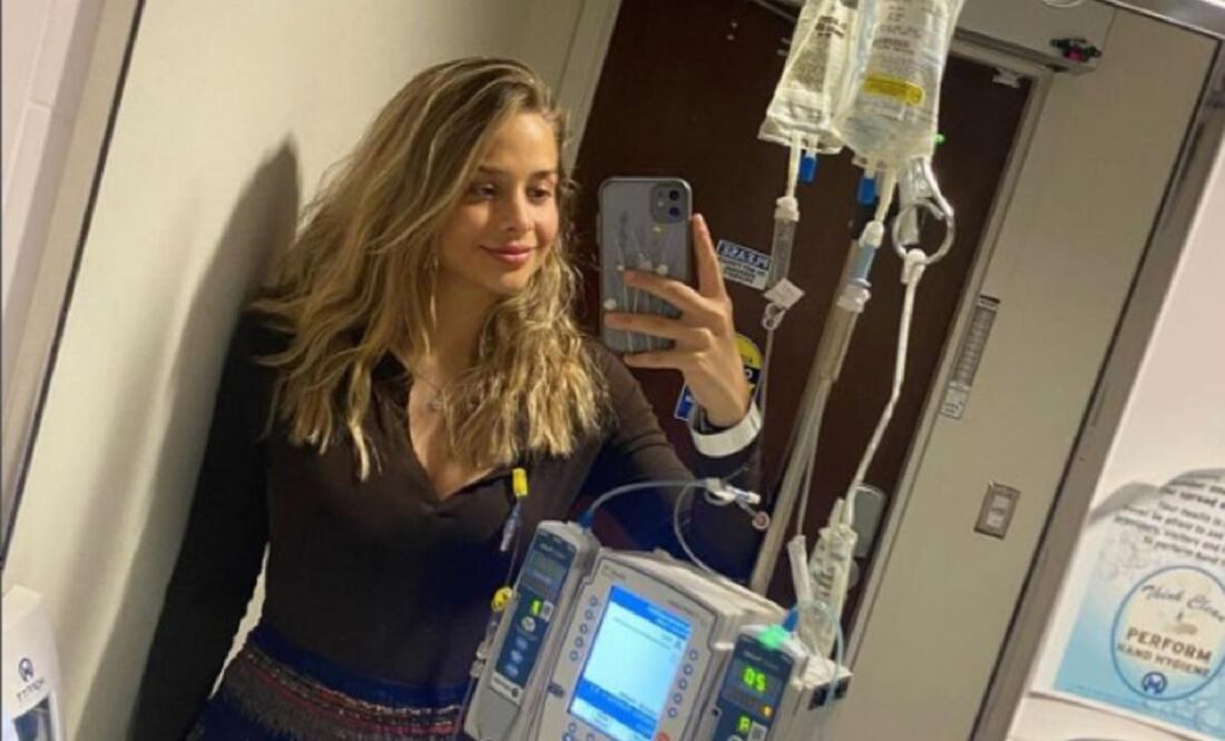 Bailey McBreen tiene 24 años y es enfermera. Sufría eructos frecuentes y decidió consultar al médico. FOTO: Instagram @ baileymcbreen